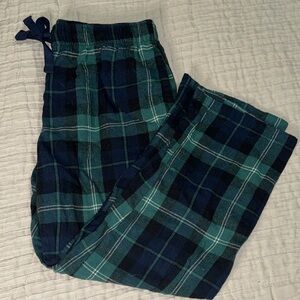Old Navy Plaid Pajama Pants - Green and Blue